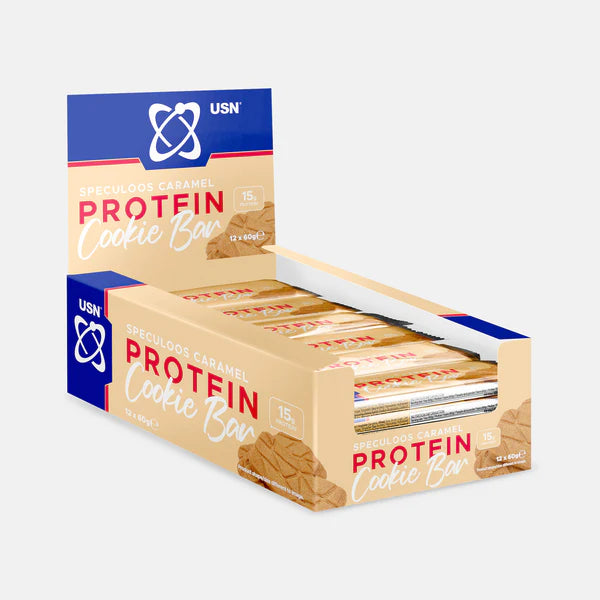 USN Trust Cookie Bar Speculoos Caramel 60g - Case of 12