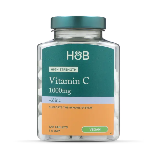 Holland & Barrett Vitamin C & Zinc (120 Tablets)