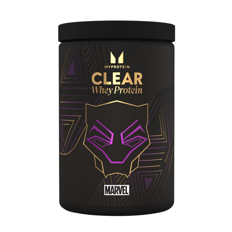 MyProtein Marvel Black Panther Blue Raspberry Clear Whey Protein 250g