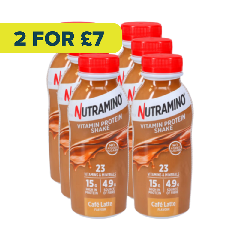 Nutramino Cafe Latte flavour Vitamin & Protein Shake 325ml - Case of 6
