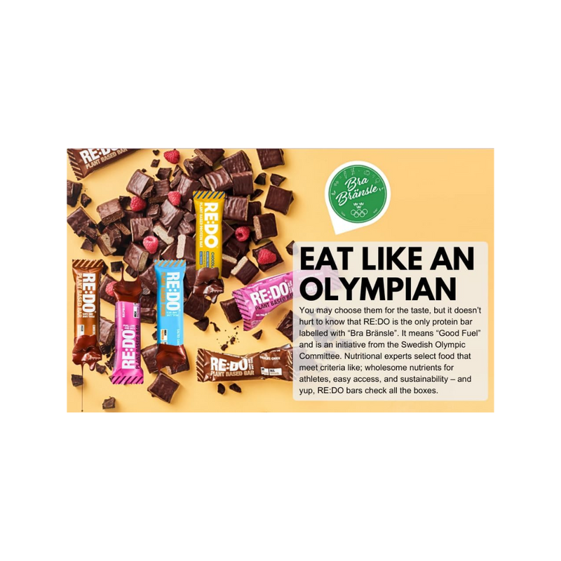 RE:DO Mocca Latte Flavour Plant Based Protein Bar 60g