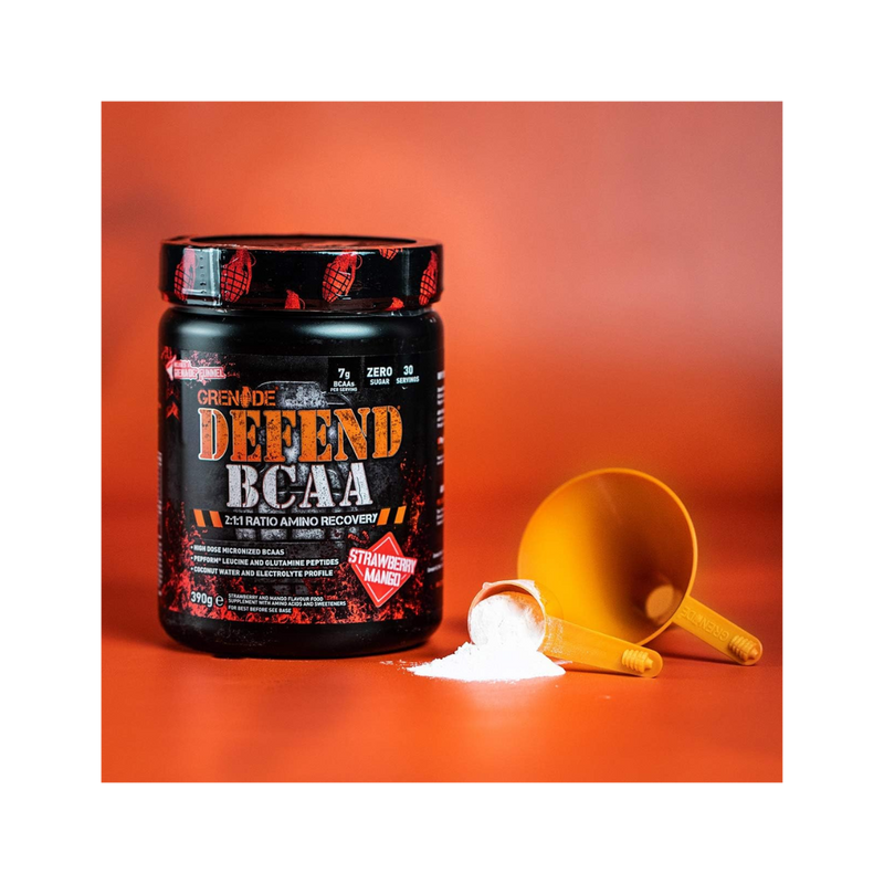 Grenade Defend Strawberry & Mango BCAA 390g