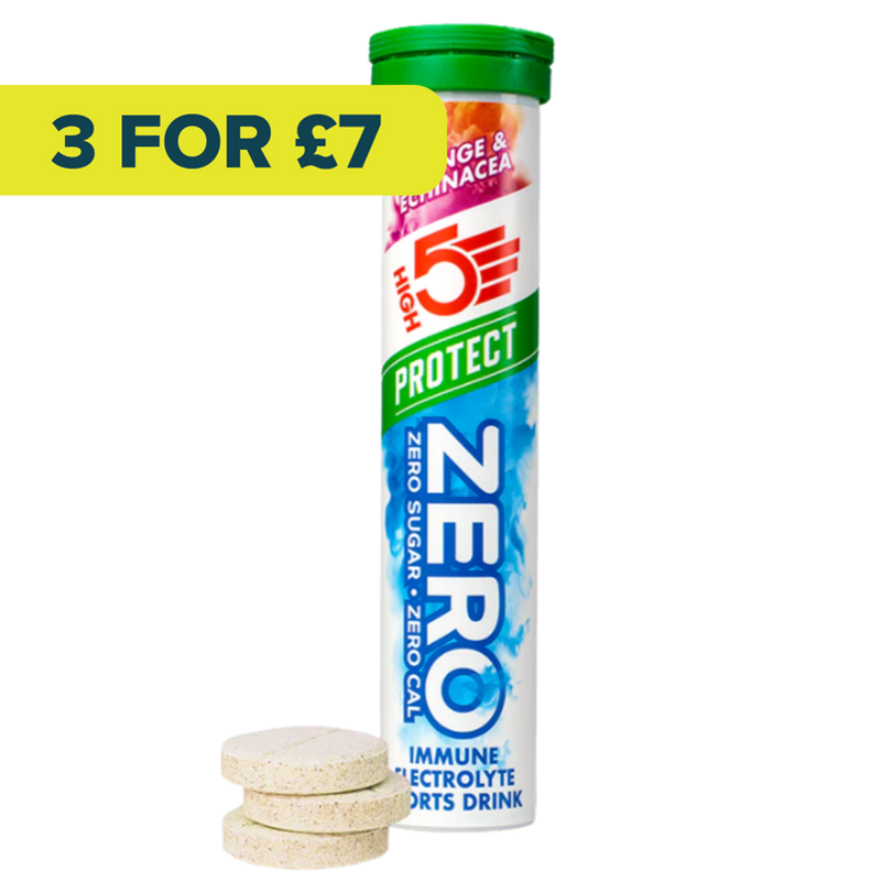 High5 Zero Protect Orange & Echinacea Immune Electrolyte Sports Drink tablets (20 tablets)