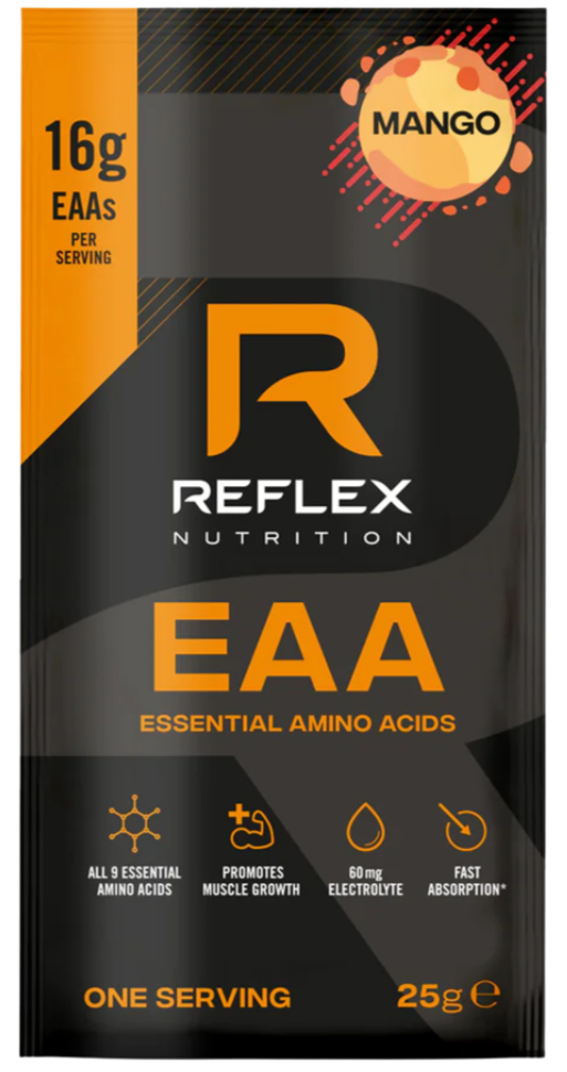 Reflex Nutrition Mango Flavour EAA (Essential Amino Acids) Single Serving 25g