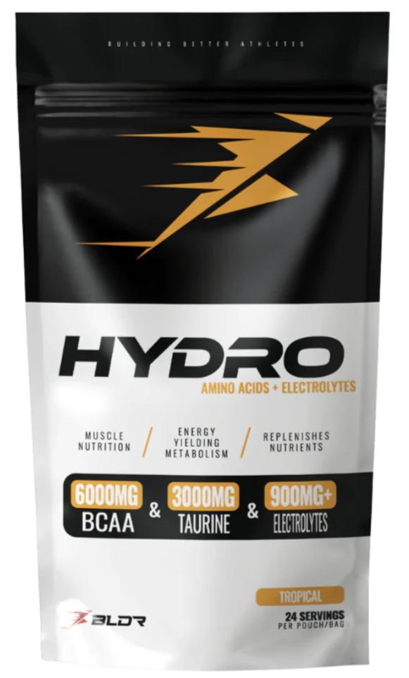 BLDR Hydro Amino Acids & Electrolytes Tropical Flavour 360g (24 servings)