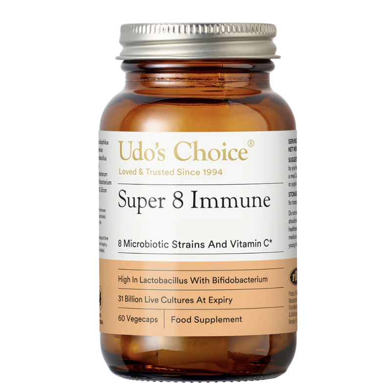 Udo's Choice Super 8 Microbiotics - 60 Capsules
