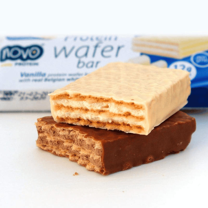 Novo Protein Wafer Bar Vanilla Ice Cream 40g - Case of 12