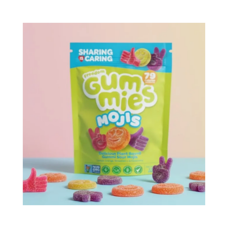 Freedom Gummies Moji’s 100g Case of x10 Packs