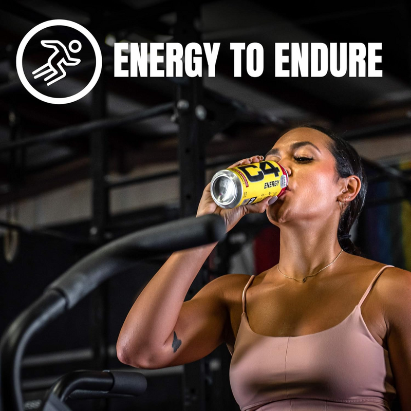 C4 Orange Slice Zero-Sugar Performance Energy Drink 500ml - Case of 12