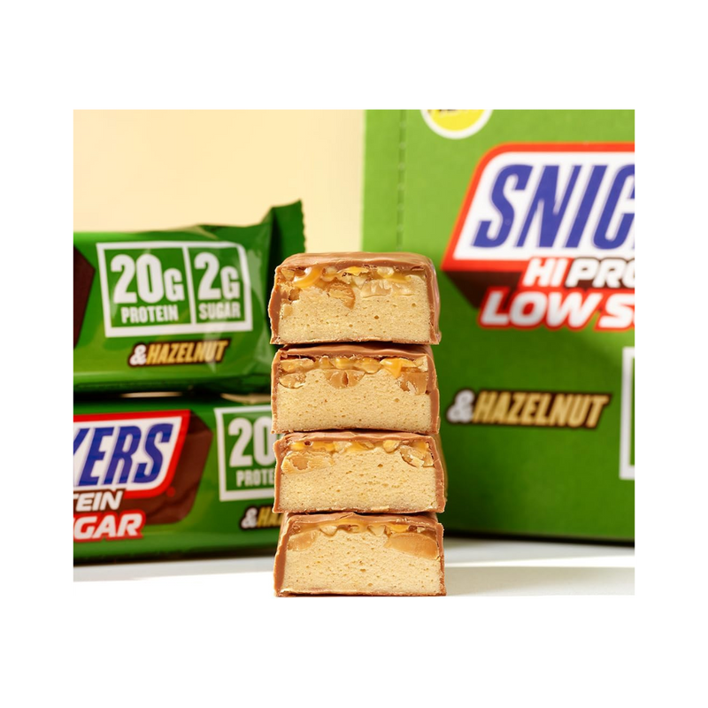 Snickers Hazelnut Hi Protein Bars 57g - Case of 12