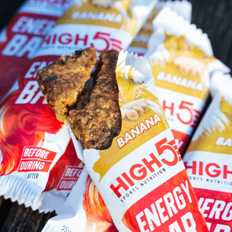 High5 Banana Flavour Energy bar 55g - Case of 12