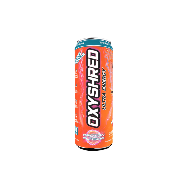 EHP Labs x Ghostbusters Oxyshred Proton Plasma (Tropical) Energy Drink 355ml - Case of 12