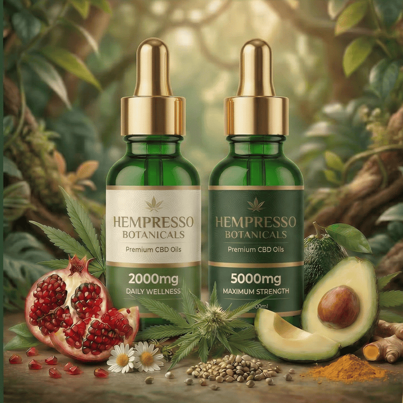 Hempresso Botanical CBD oil 2000mg - 20ml