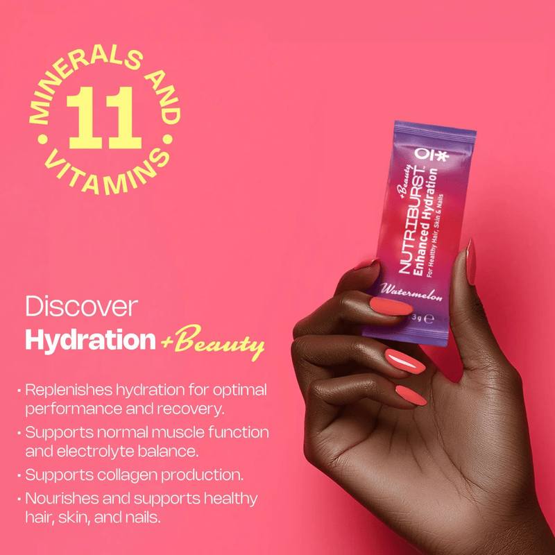 Nutriburst BEAUTY Electrolyte & Vitamin Hydration Powder (Mixed) - 15 Sachets