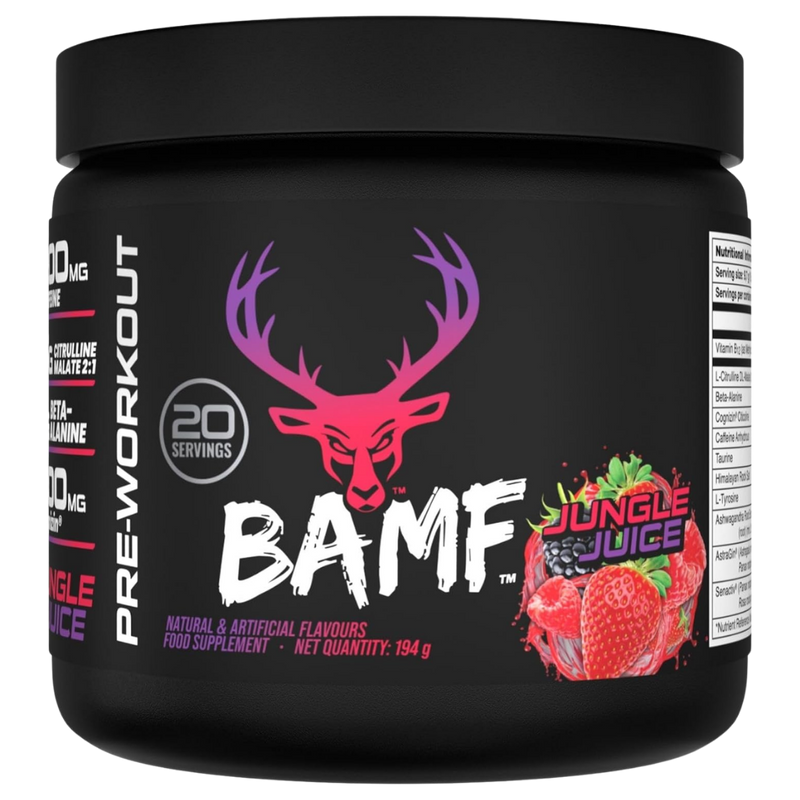 Bucked Up BAMF Jungle Juice High-Stim Pre-Workout 194g