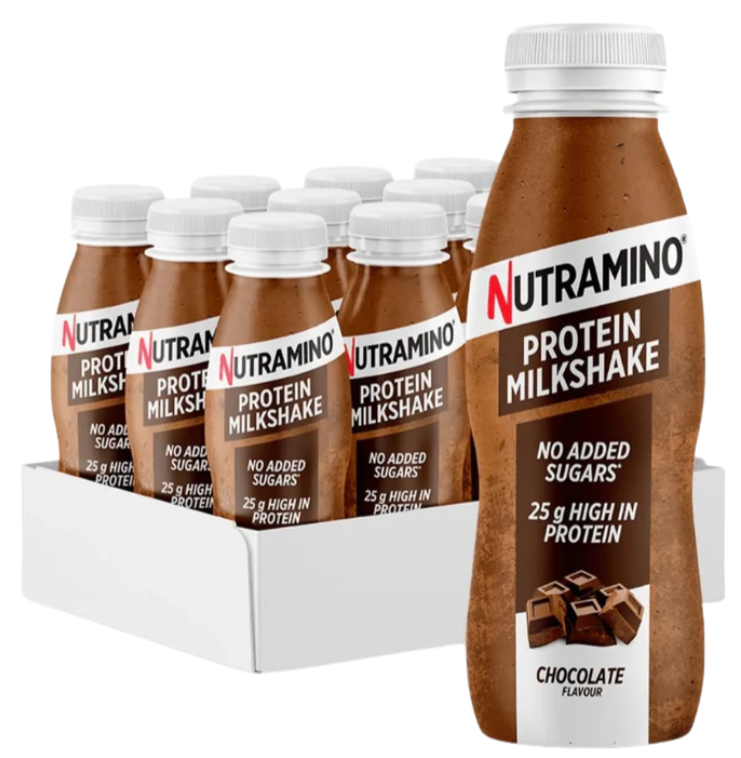 Nutramino Chocolate Flavour Protein Shake 330ml - Case of 12