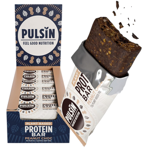 Pulsin Peanut Choc Protein bar 50g - Case of 18