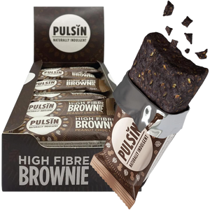 Pulsin Peanut Choc Chip Brownie 35g - Case of 18