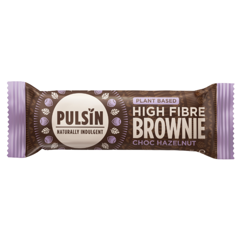Pulsin Choc Hazelnut Brownie 35g - Case of 18