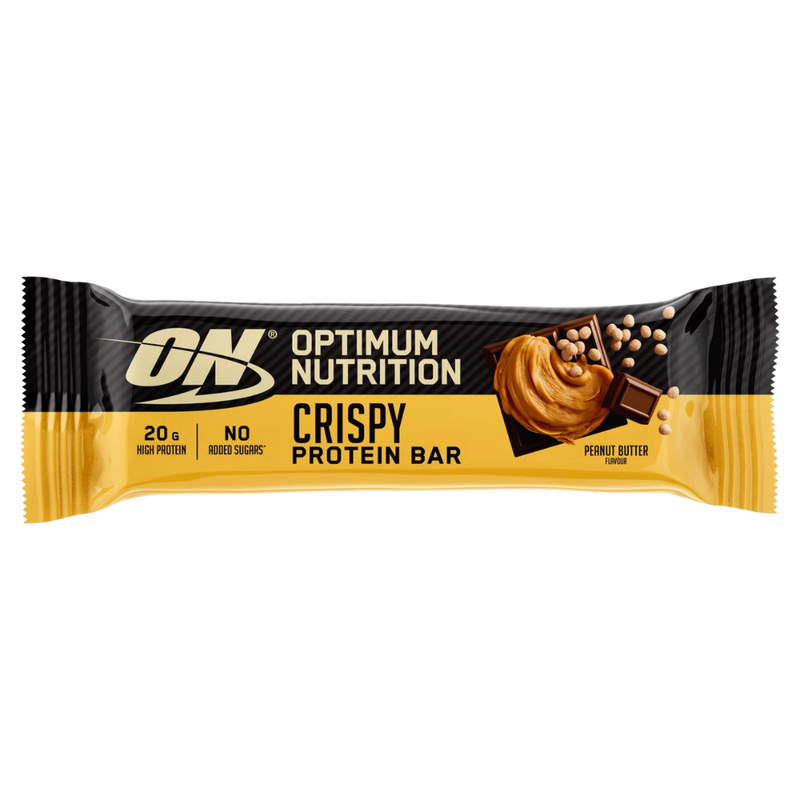 Optimum Nutrition Peanut Butter Crispy Protein bar 65g - Case of 10