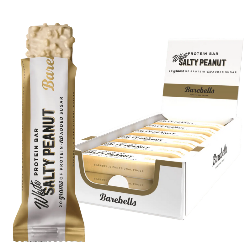 Barebells Bars White Salty Peanut 55g -12-pack
