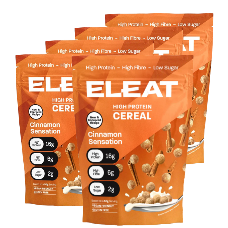 ELEAT Cinnamon Sensation High Protein Cereal 250g - Case of 5