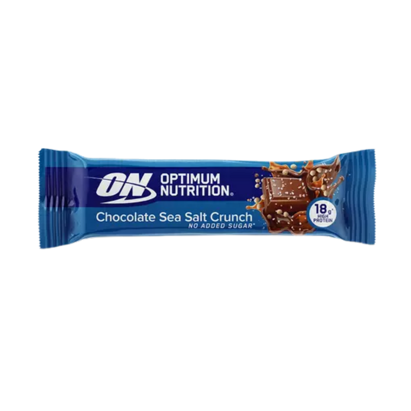 Optimum Nutrition Chocolate Sea Salt Crunch protein bar 55g - Case of 12