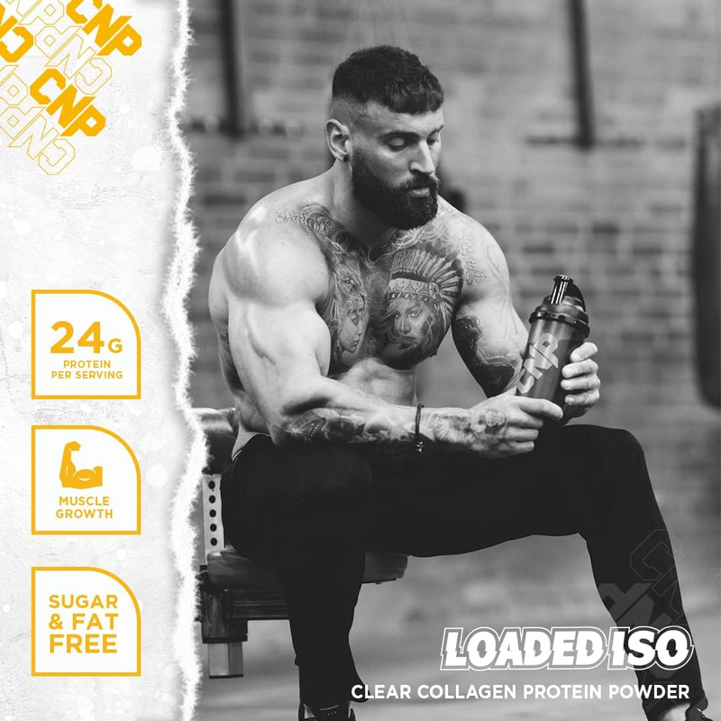 CNP Loaded ISO Big Juicy Melons Clear Collagen Protein Powder 1.8kg