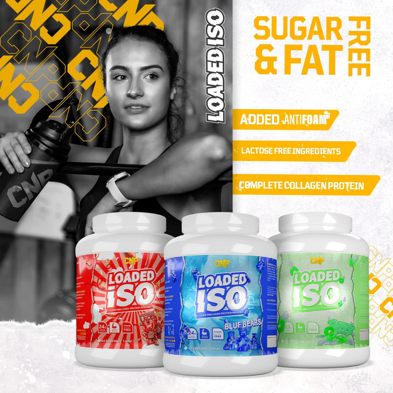 CNP Loaded ISO Gummy Dummy Clear Collagen Protein Powder 1.8kg