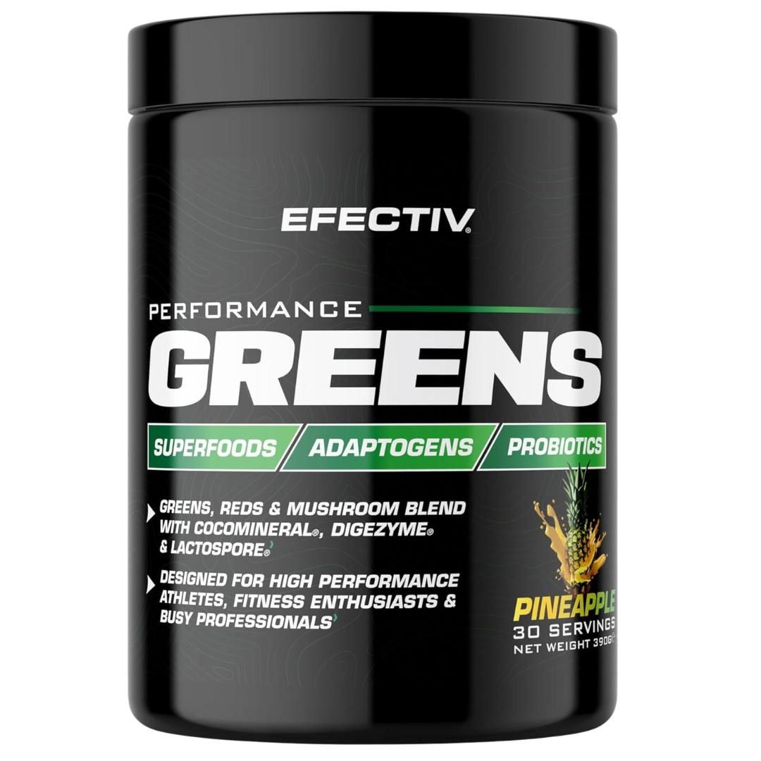 Efectiv Nutrition Performance Greens Pineapple 309g [Best Before: 30/1
