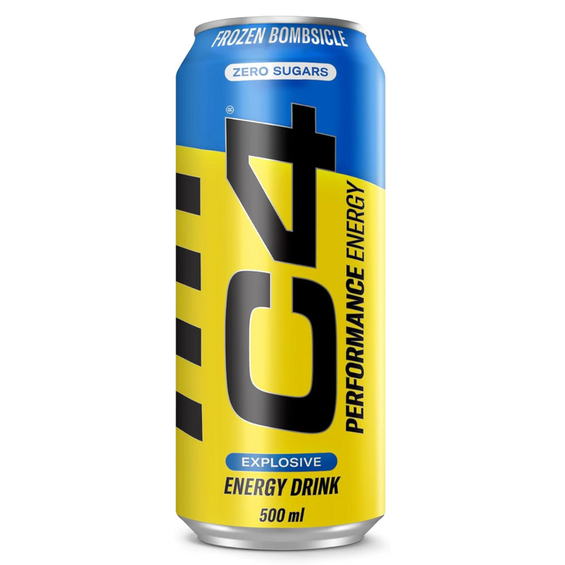 C4 Frozen Bombsicle Flavour Energy Drink 500ml - Case of 12