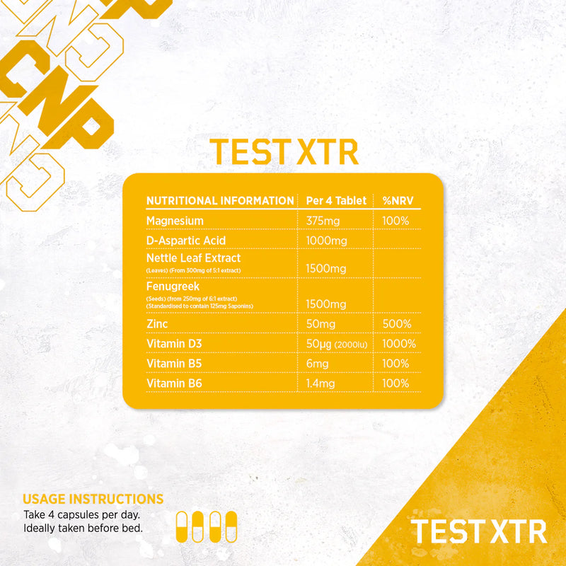 CNP Professional Test XTR Natural Testosterone Support - 120 capsules