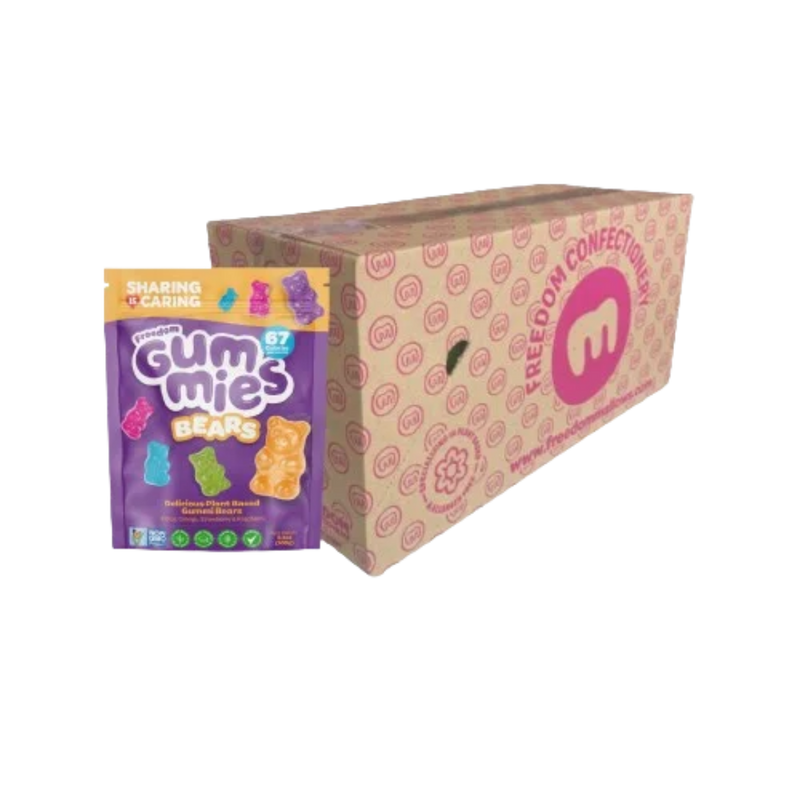 Freedom Gummies 100g Bears - Case of 10 Packs