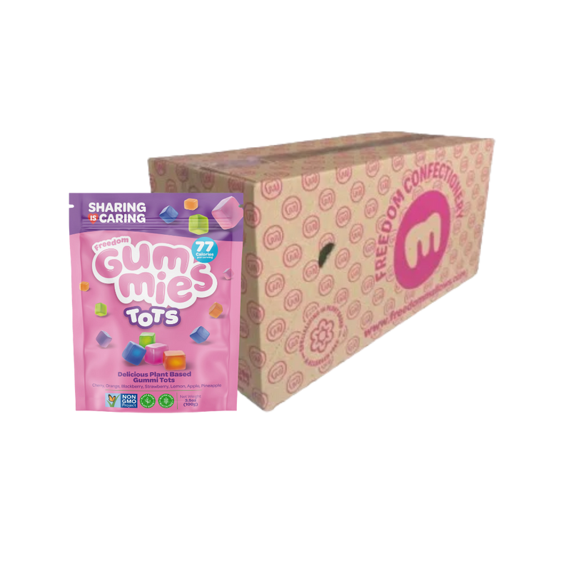 Freedom Gummies Tots 100g Case of x10 Packs