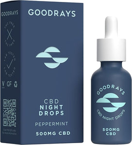 Goodrays Peppermint Flavour CBD Oil Night Drops 15ml (500mg)