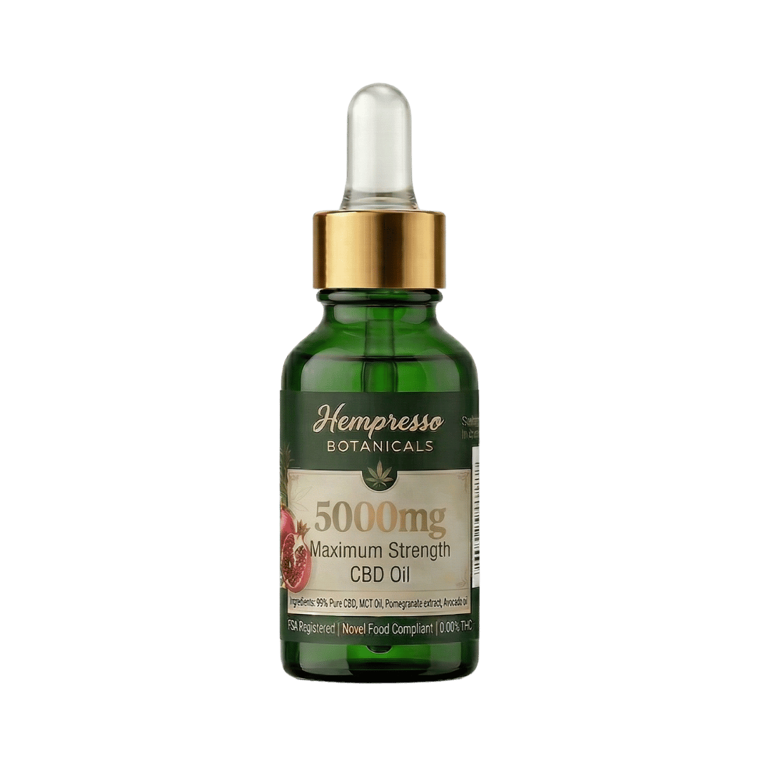 cbd vape juice 5000mg Hempresso Botanical CBD oil 5000mg