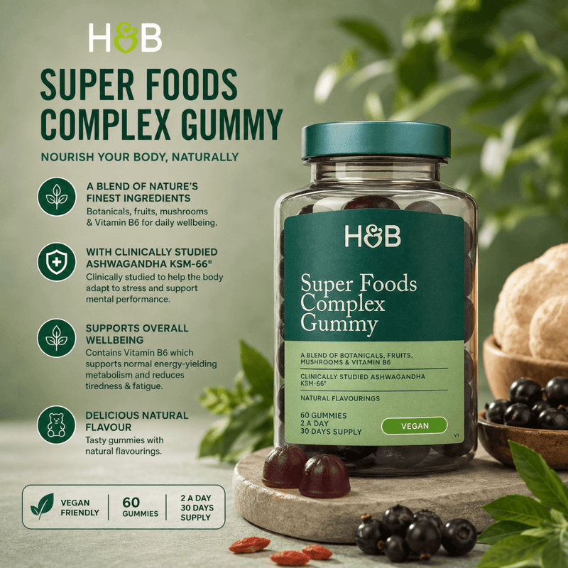 Holland & Barrett Organic Superfood Complex Gummy (60 Gummies)