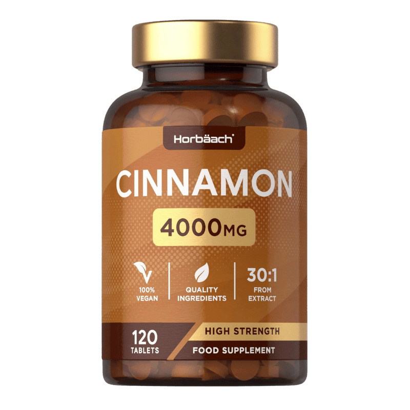 Horbaach Cinnamon 4000mg 120 Vegan Tablets