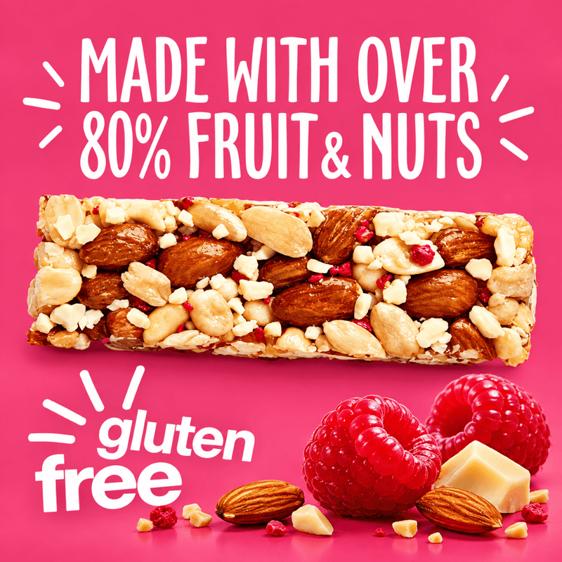 KIND White Chocolate Raspberry Bars 40g Case of 12