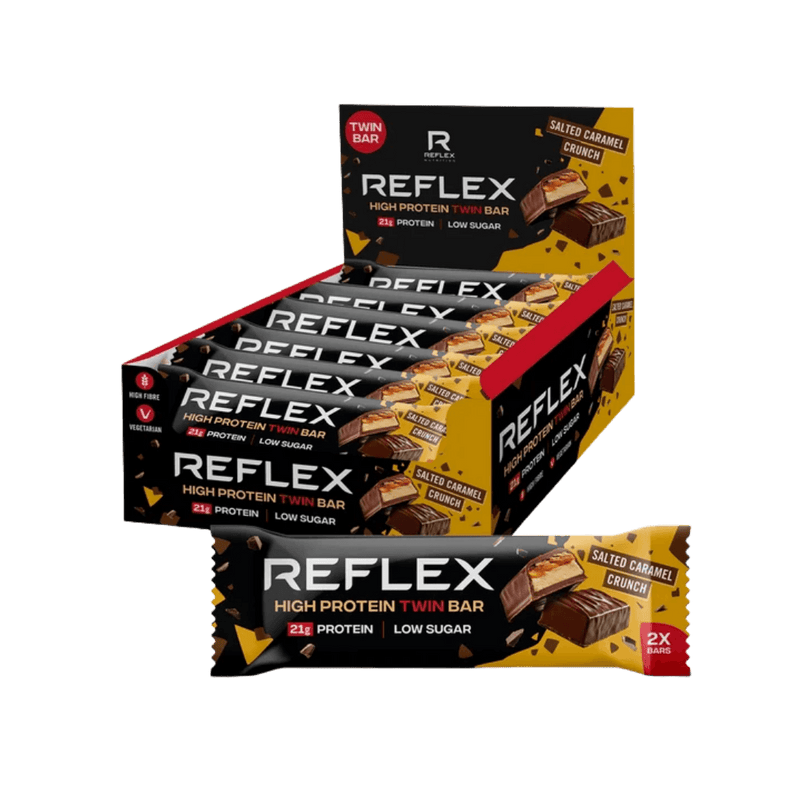 Reflex Protein Twin Bar – Salted Caramel - 12 Pack