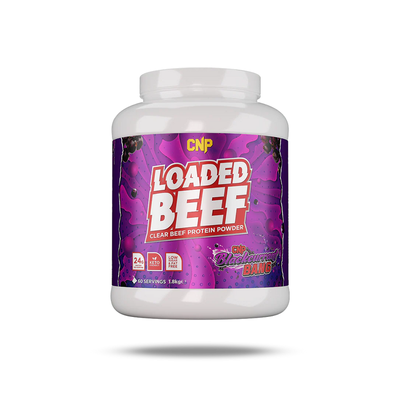 CNP Loaded Beef Blackcurrant Bang Clear Collagen Protein Powder 1.8kg