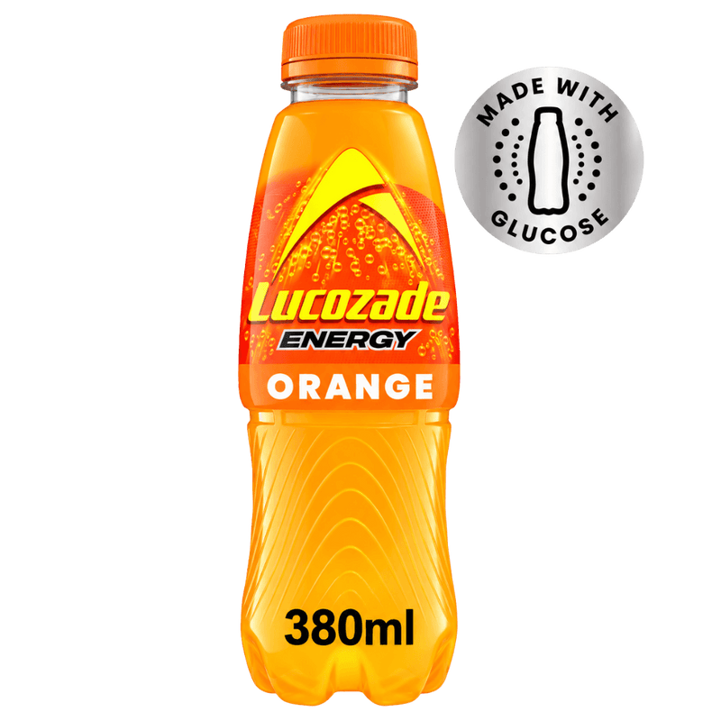 Lucozade Energy Drink Orange 4 x 380ml