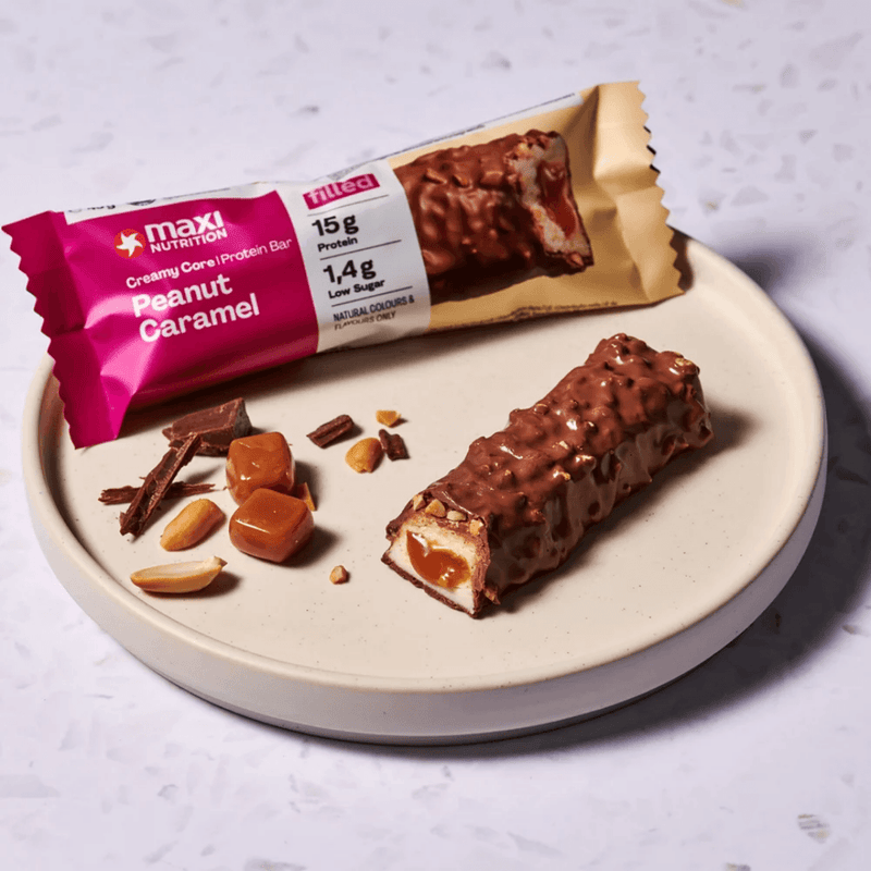 MaxiNutrition Peanut Caramel Creamy Core Protein Bar 45g - Case of 12