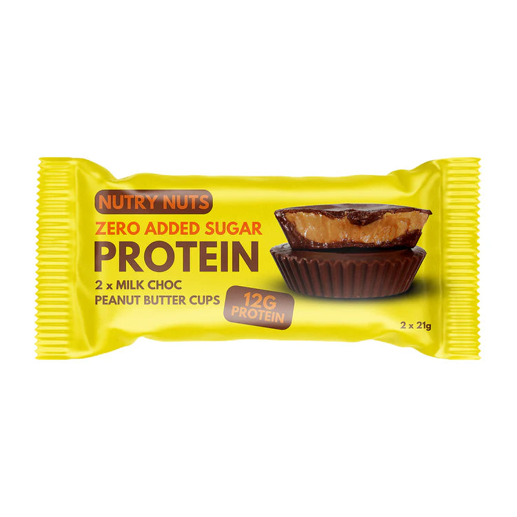 Nutry Nuts Peanut Butter Cups Milk Chocolate 42g - Case of 12