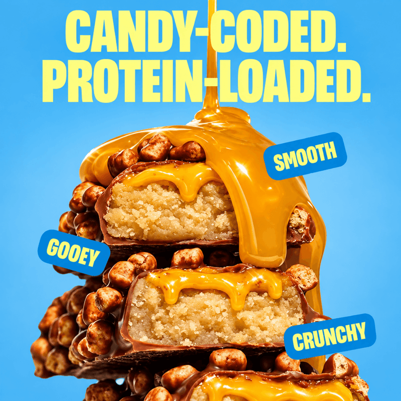 Misfits Caramel Popcorn Protein bars 50g - Case of 15