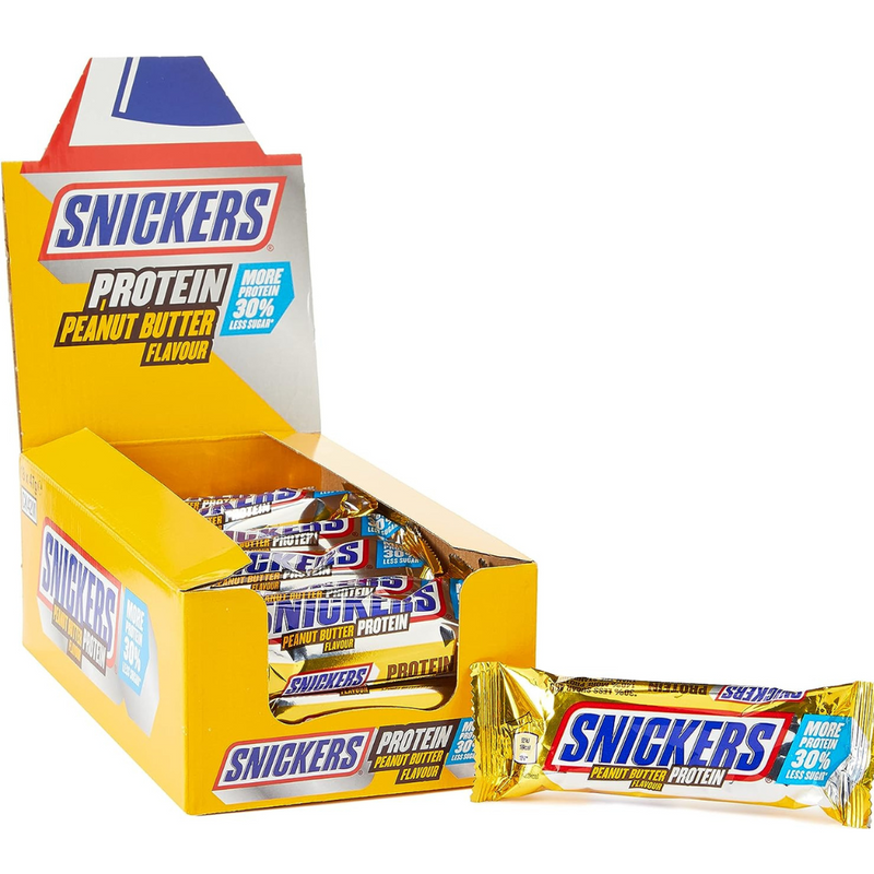 Snickers Peanut Butter Flavour Protein Bar 47g - Case of 18