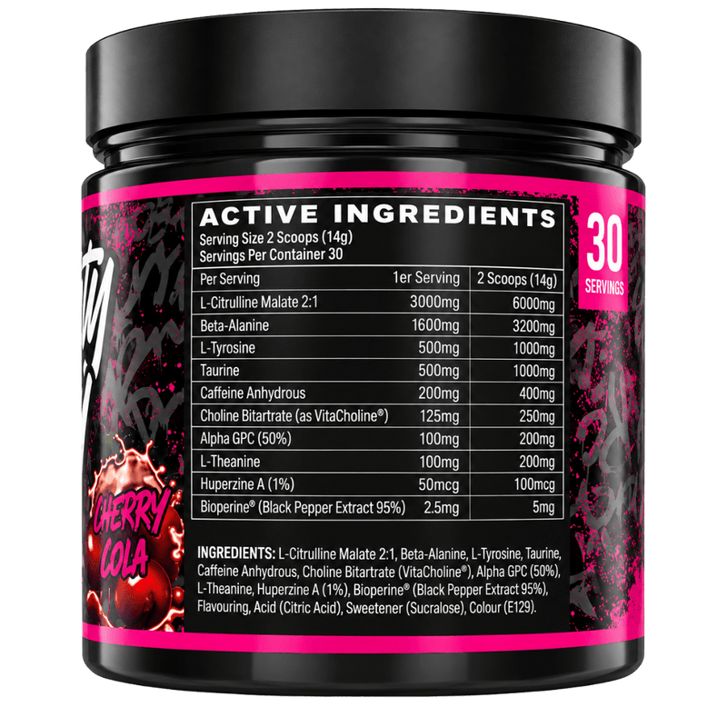 NAUGHTY BOY PRE-WORKOUT CHERRY COLA 420g