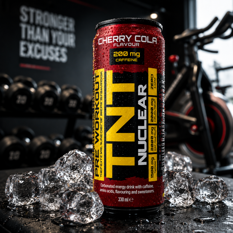 NXT Nutrition TNT Nuclear Cherry Cola 330ml - Case of 12