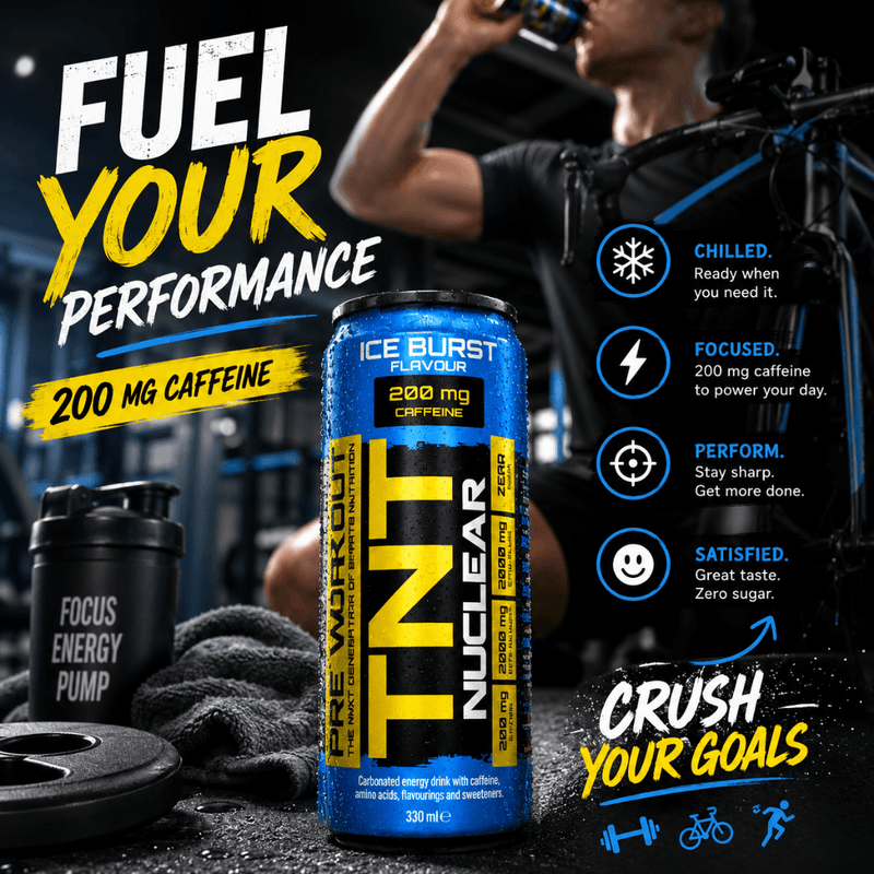NXT Nutrition TNT Nuclear Ice Burst 330ml - Case of 12