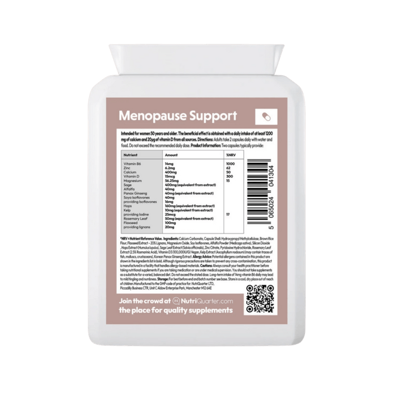 NutriQuarter Menopause Support